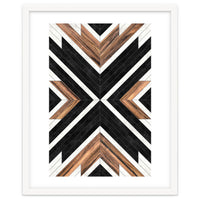 Urban Tribal Pattern No.1 - Concrete and Wood