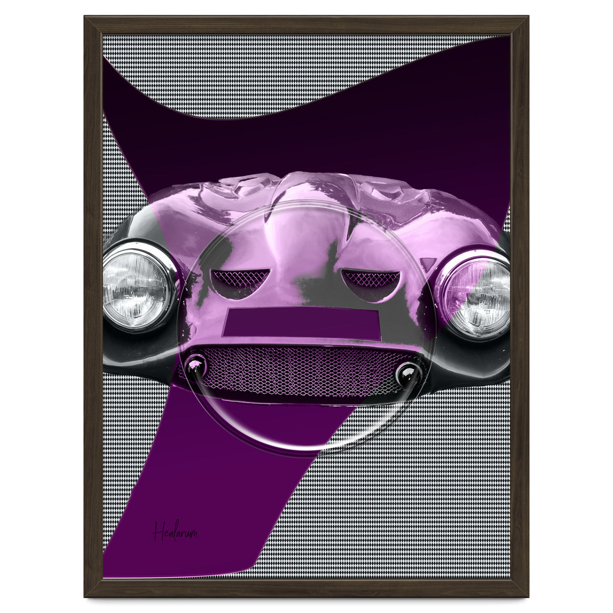 Emoji & Cars purple