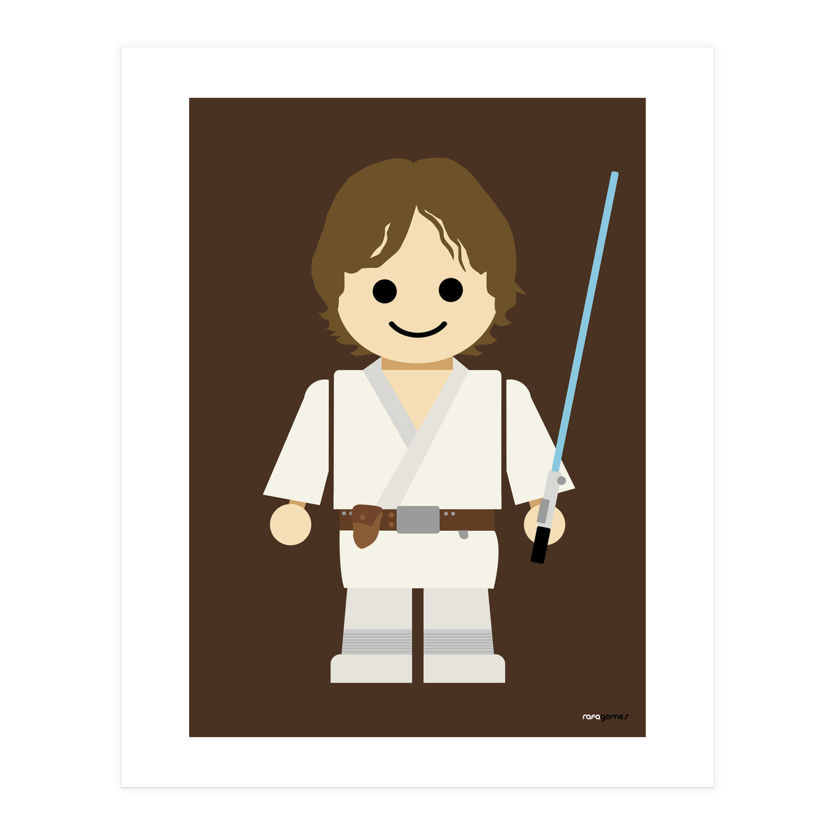 Luke Skywalker Toy (Print Only)