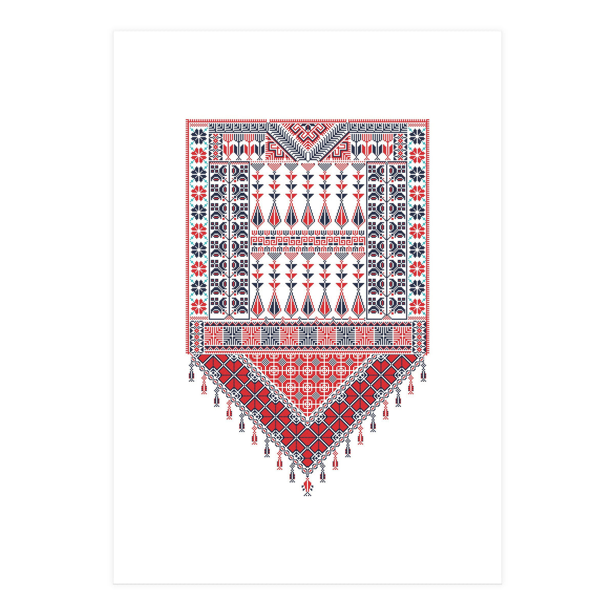 Tatreez Ornament 19 (Print Only)