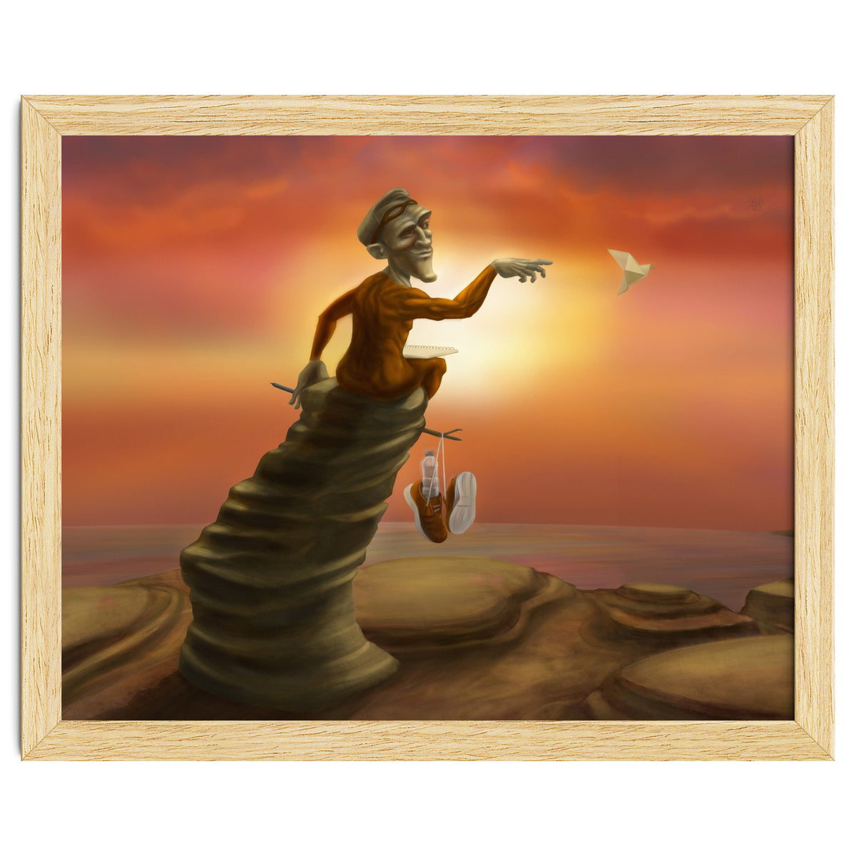 Superhero on a break