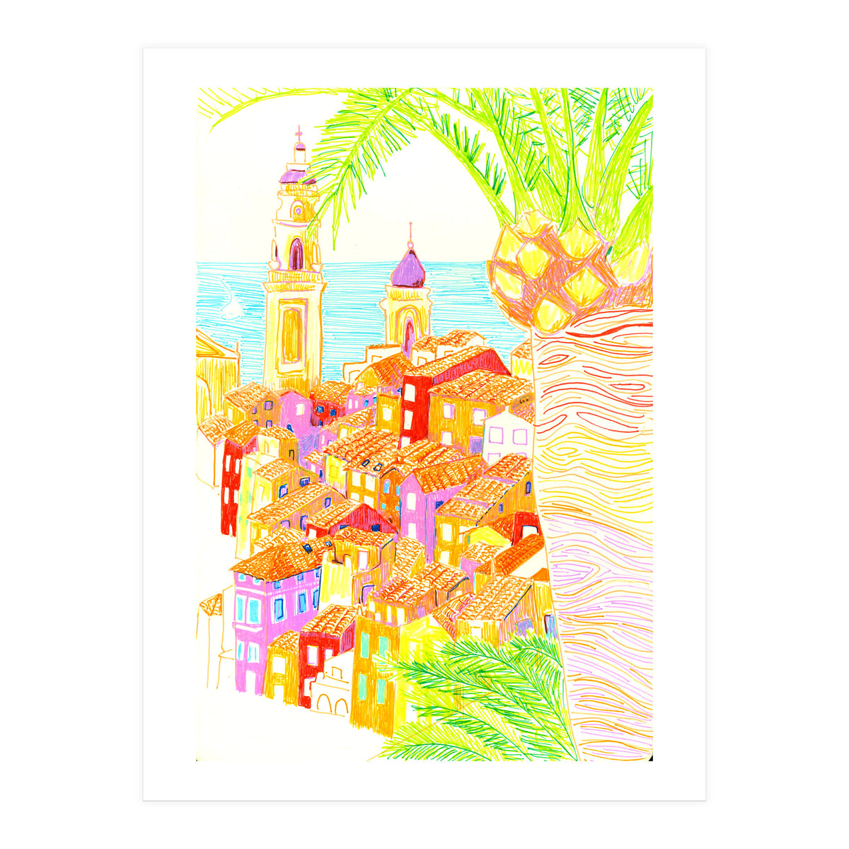 Provence Menton (Print Only)