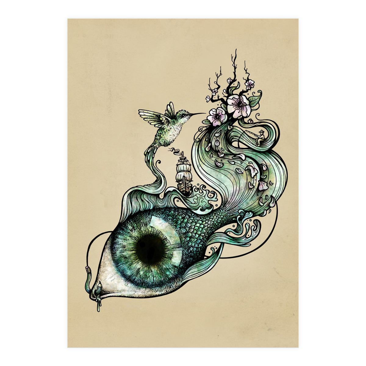 Flowing Inspiration (Print Only)