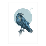 Blue Crow (Print Only) thumbnail