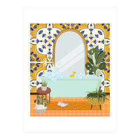 Moroccan Style Bathroom (Print Only)