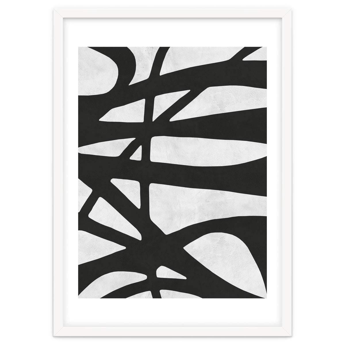 Expressionist black and white IV