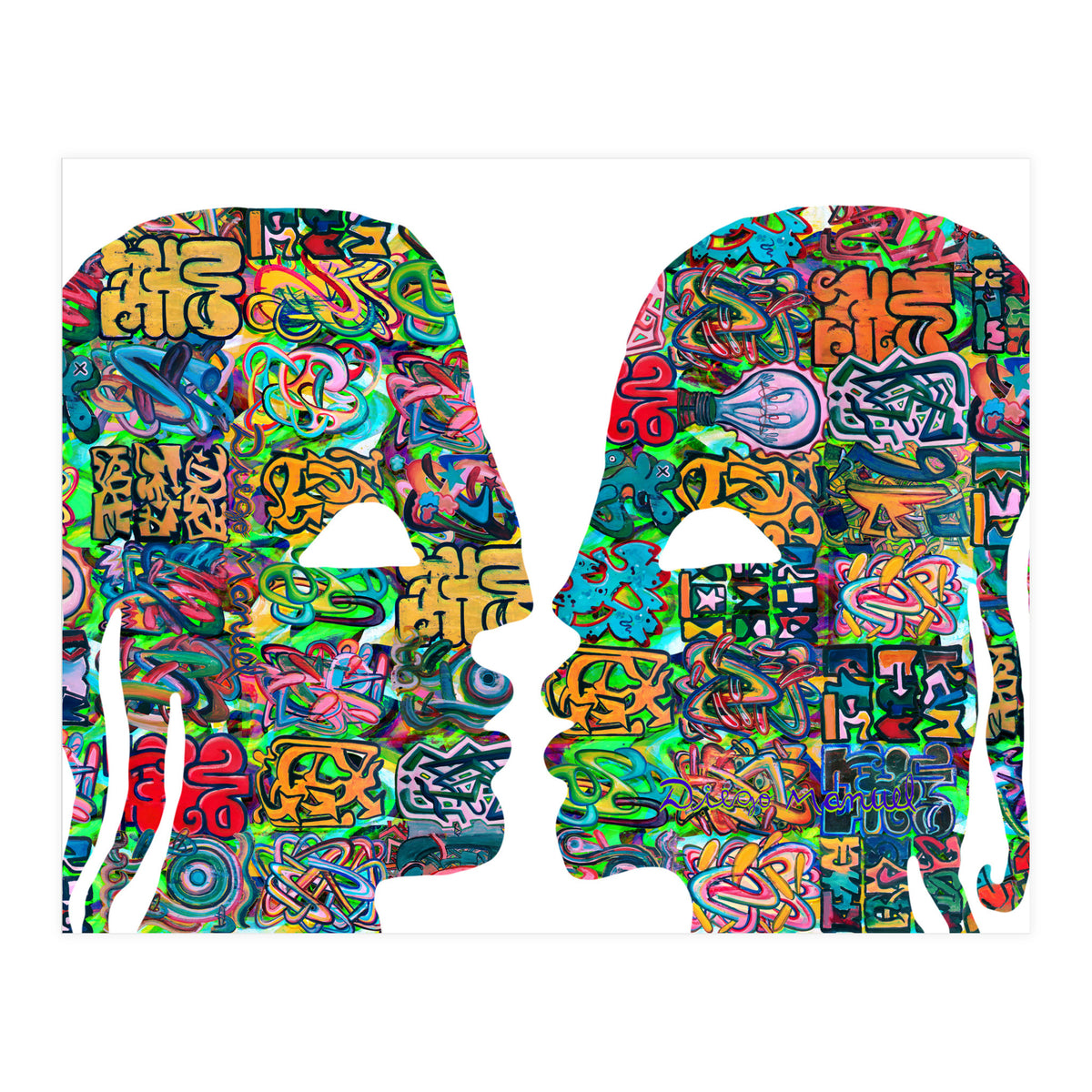 Abstracto Pop Nuevo 3  (Print Only)