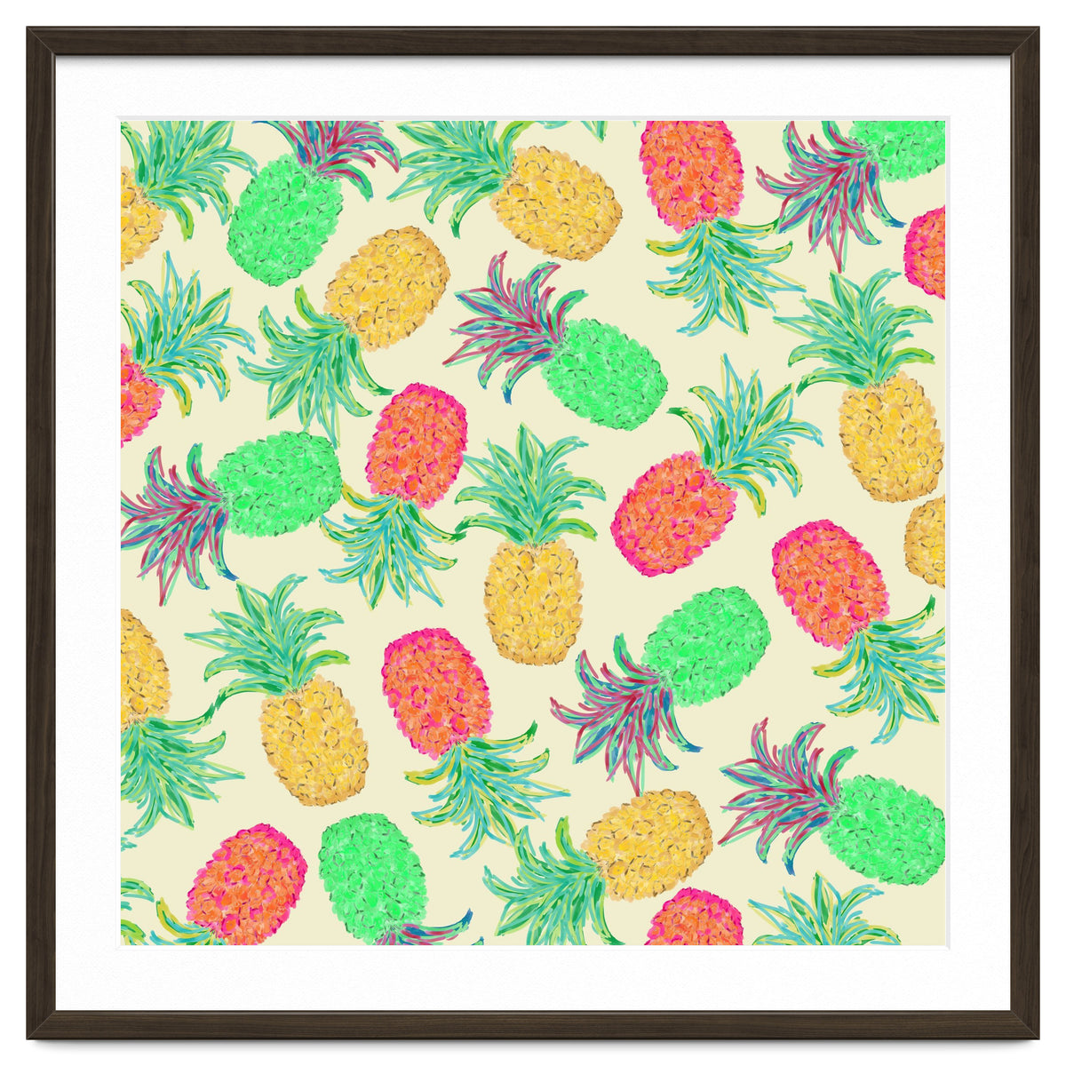 Pineapple Pandemonium Multicolo