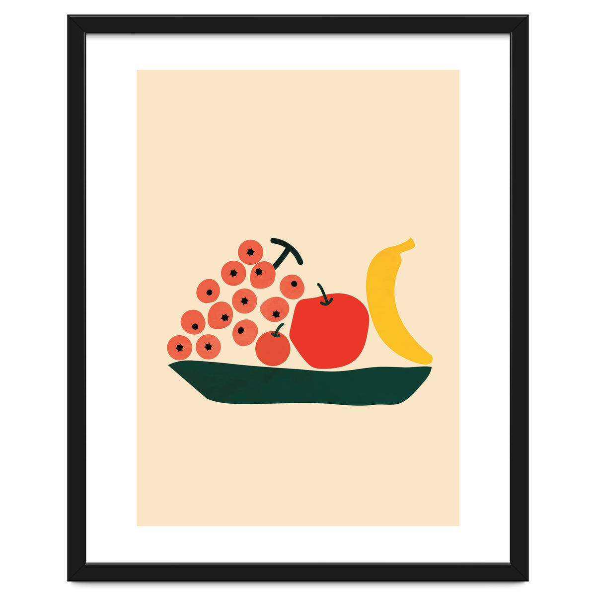Abstract Modern Fruit