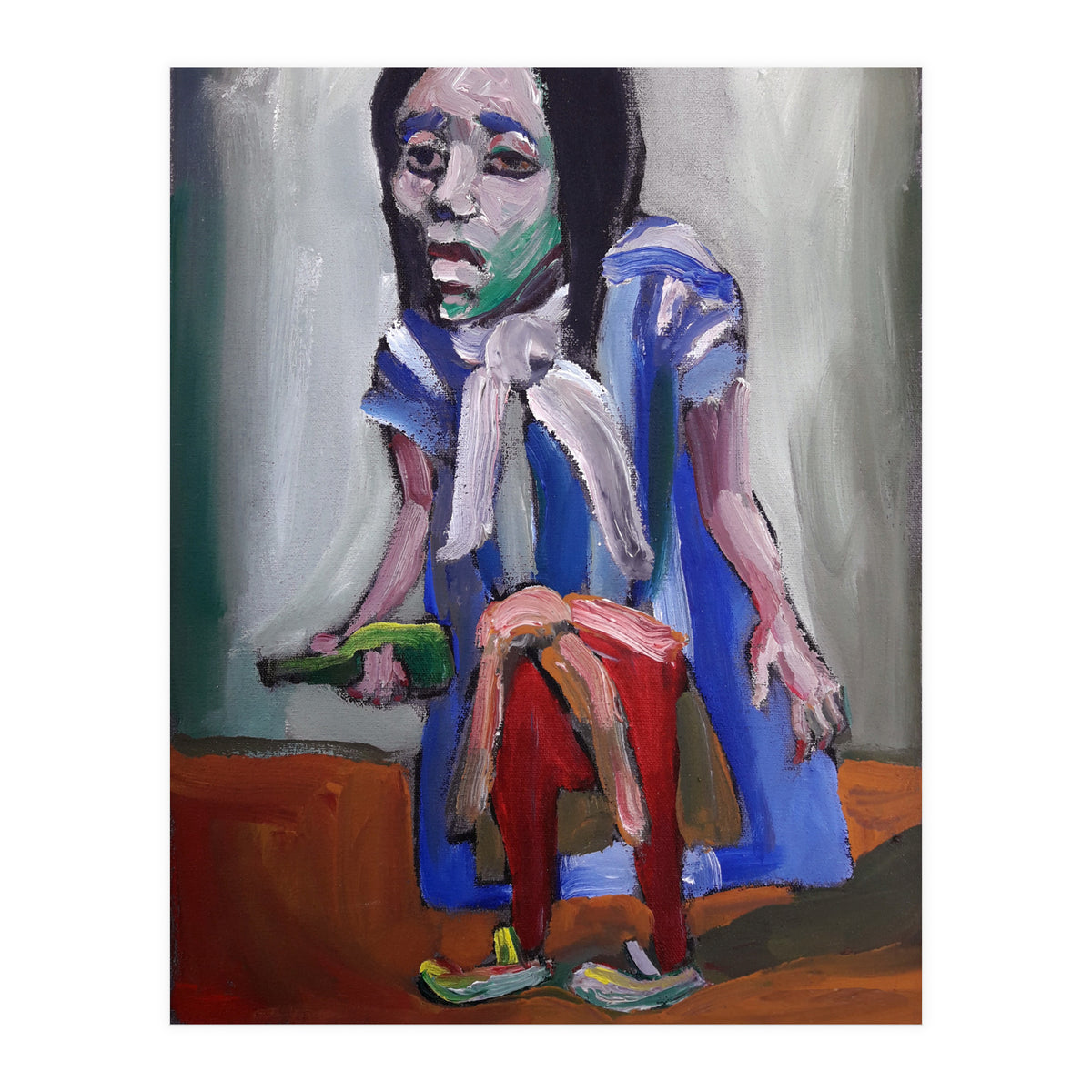 The fan, people from the neighborhood (Print Only)