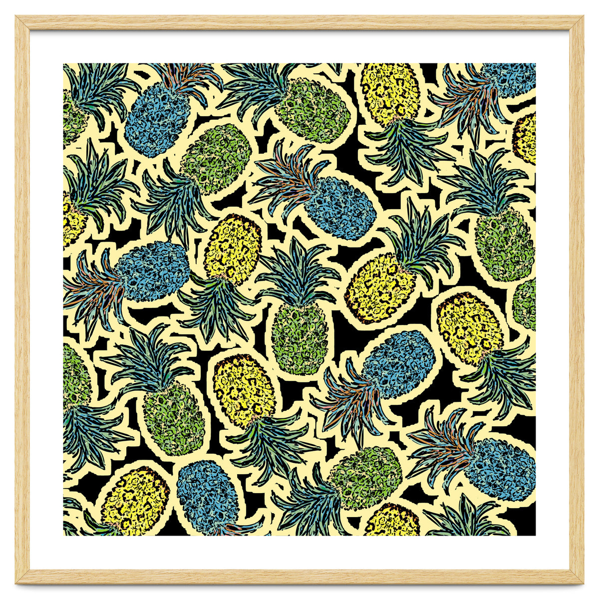 Pineapple Pandemonium Retro Tone