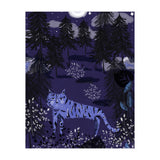 Night tigers  hide and seek (Print Only) thumbnail