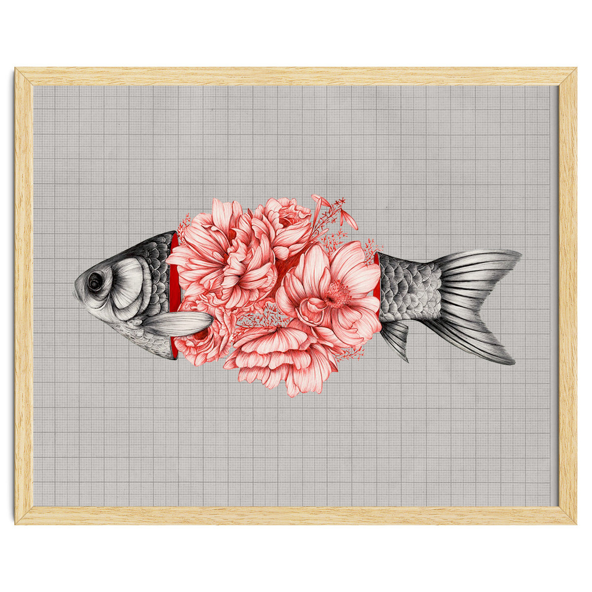 Vintage Tropical Aquarium Fish