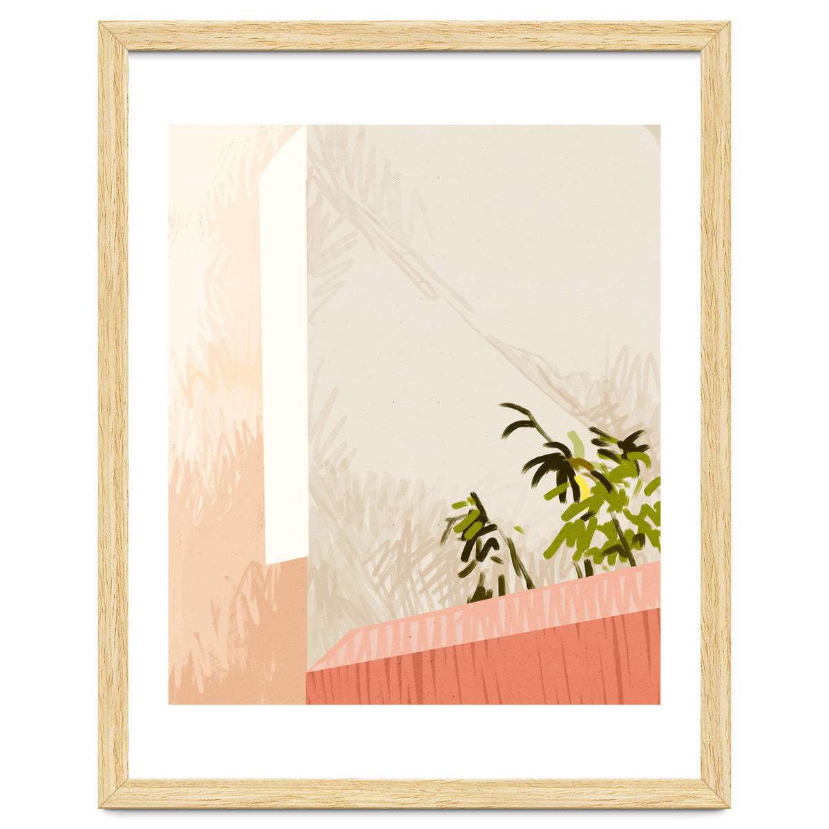 Lazy Afternoon #Abstract Digital Plants Grow