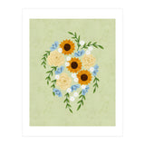 Sunflower Bouquet (Print Only) thumbnail