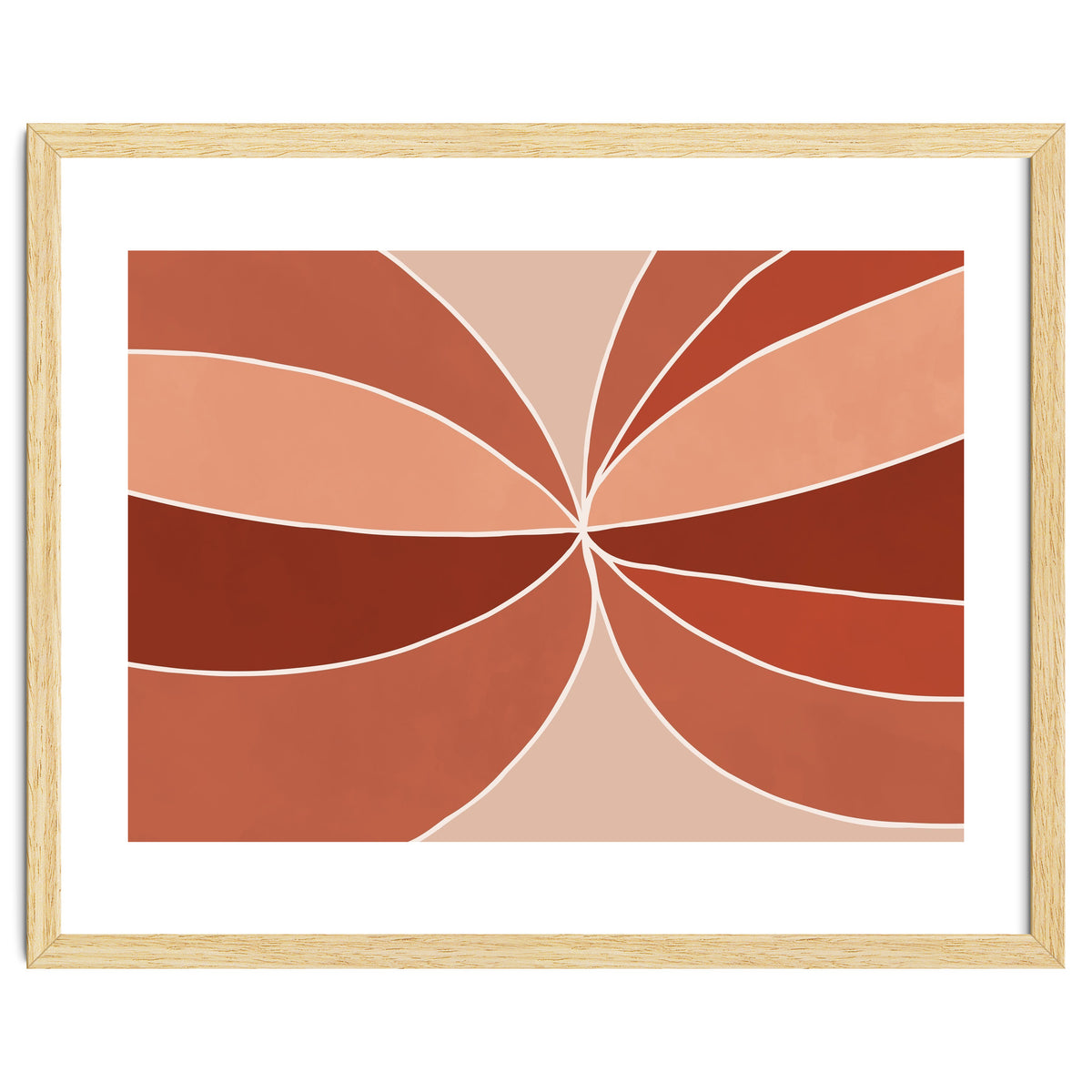 Boho Earth Tones Lines