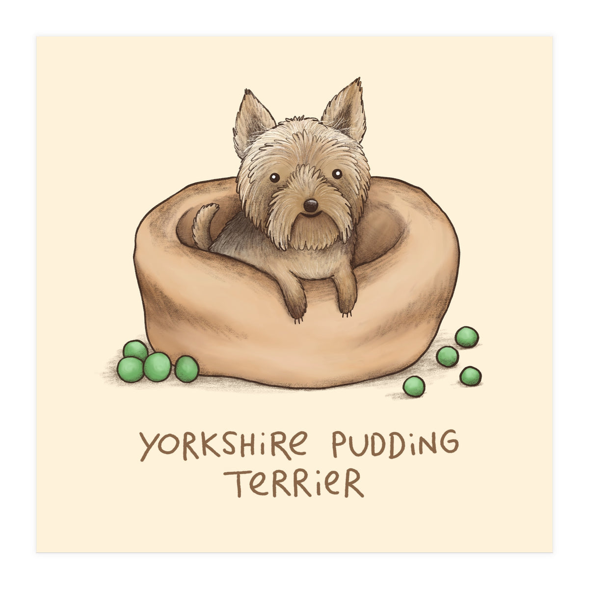 Yorkshire Pudding Terrier (Print Only)