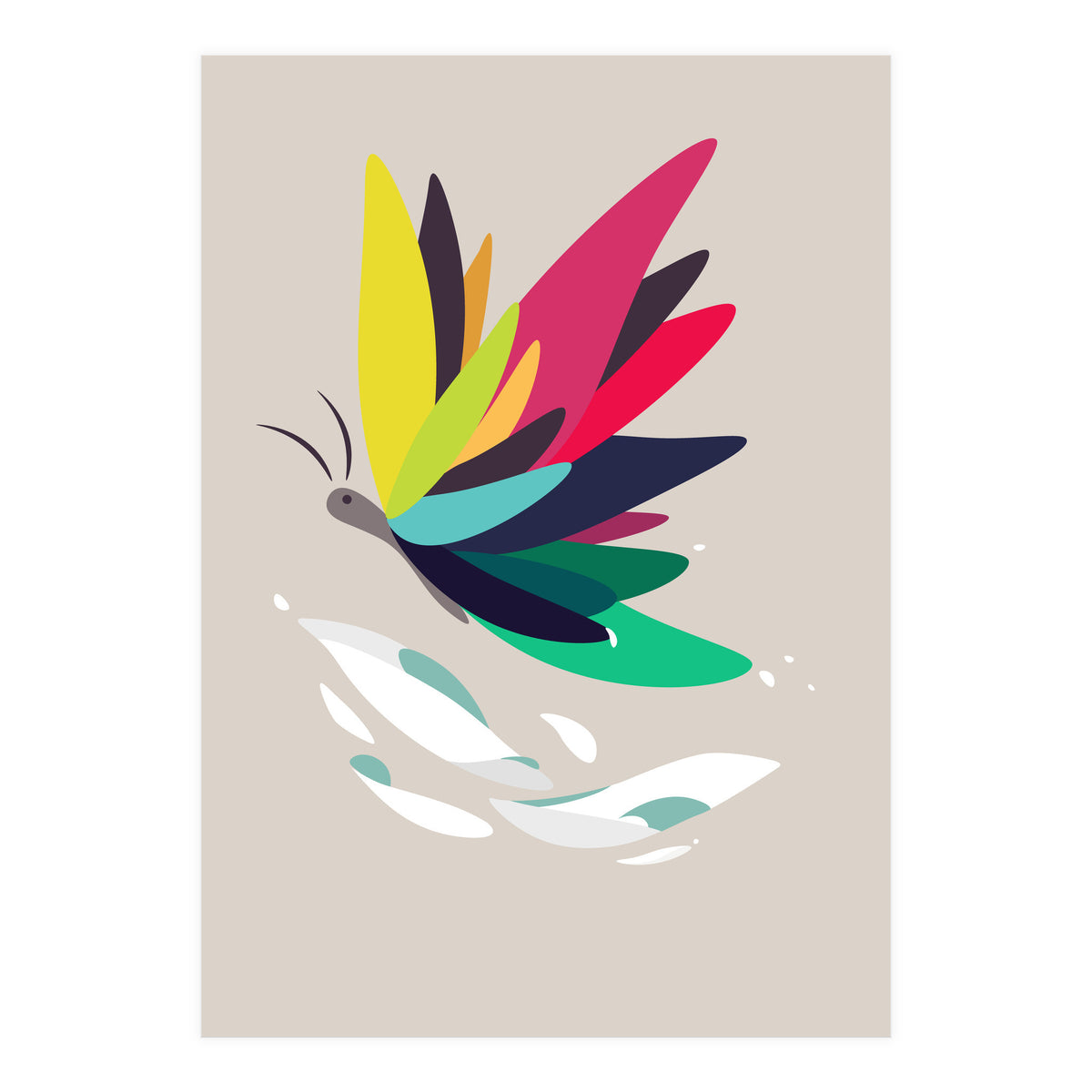 Precious secret of the butterfly (Print Only)