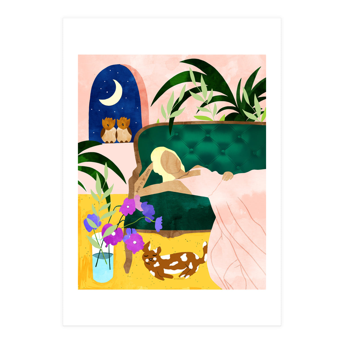 Born To Be Queen (Print Only)