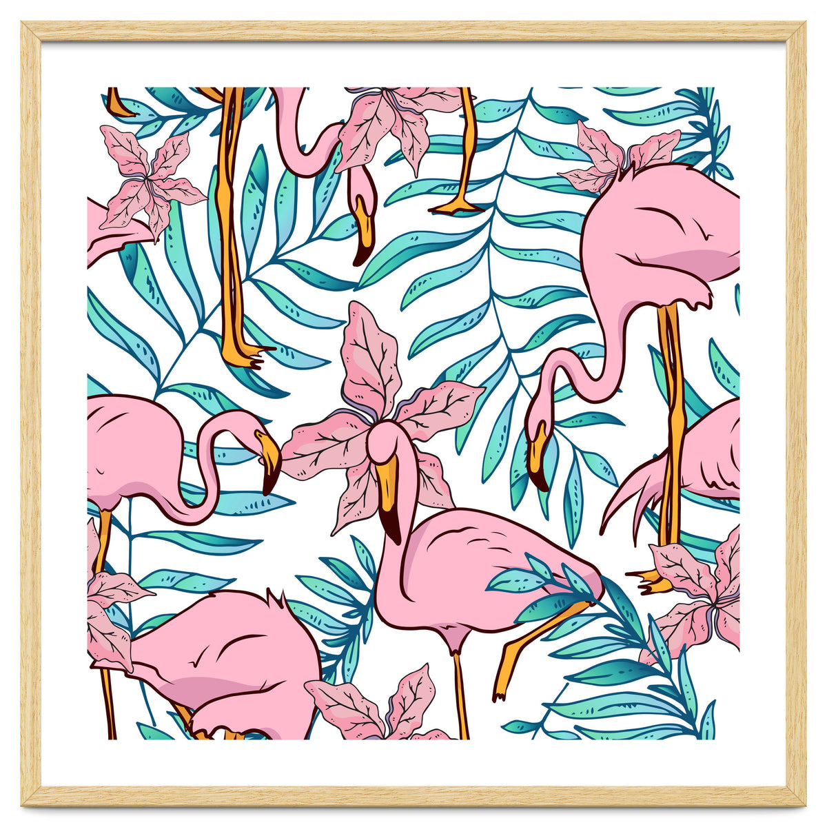 Boho Flamingo