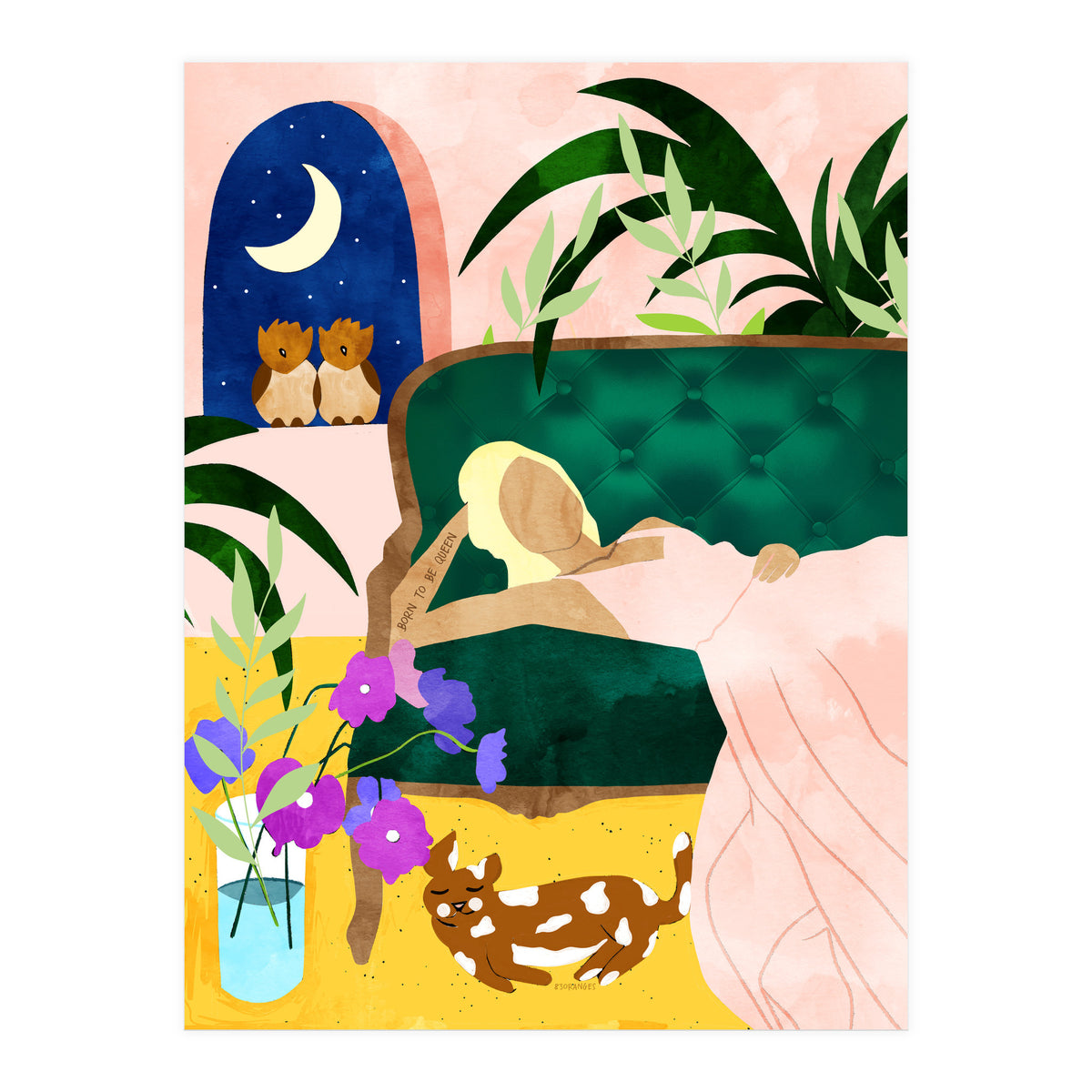 Born To Be Queen (Print Only)