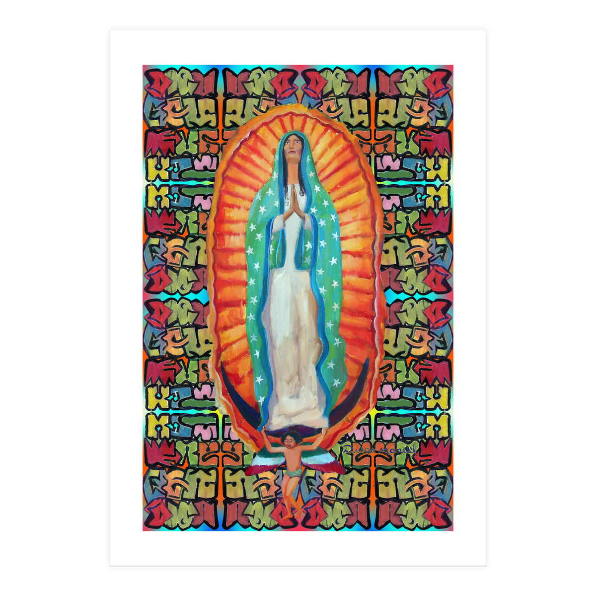 Virgen De Guadalupe 4 (Print Only)