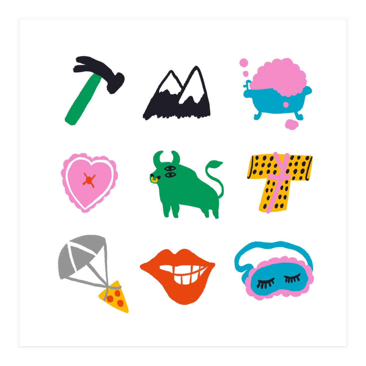 Taurus Emoji (Print Only)