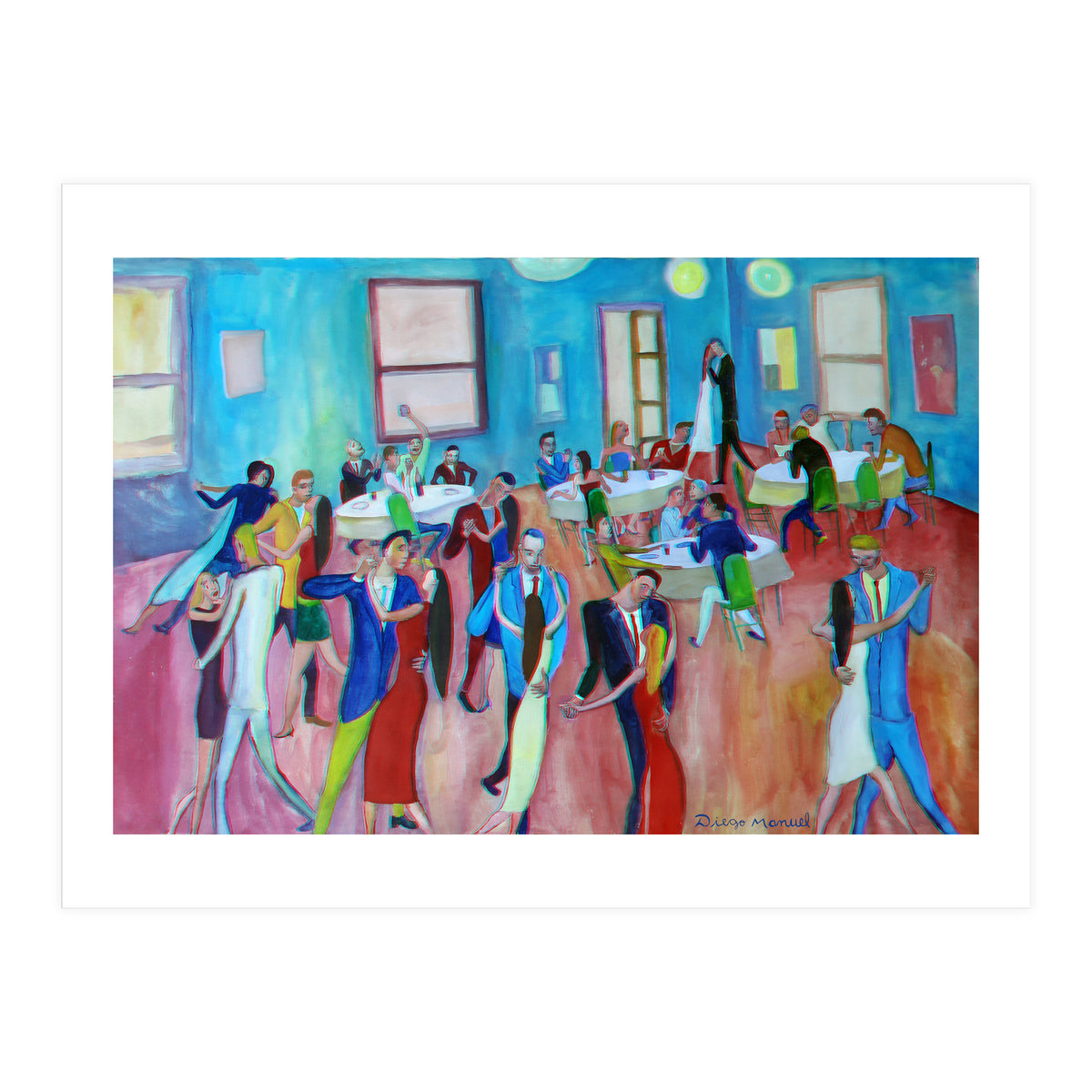 La Milonga 3 3d 2 (Print Only)