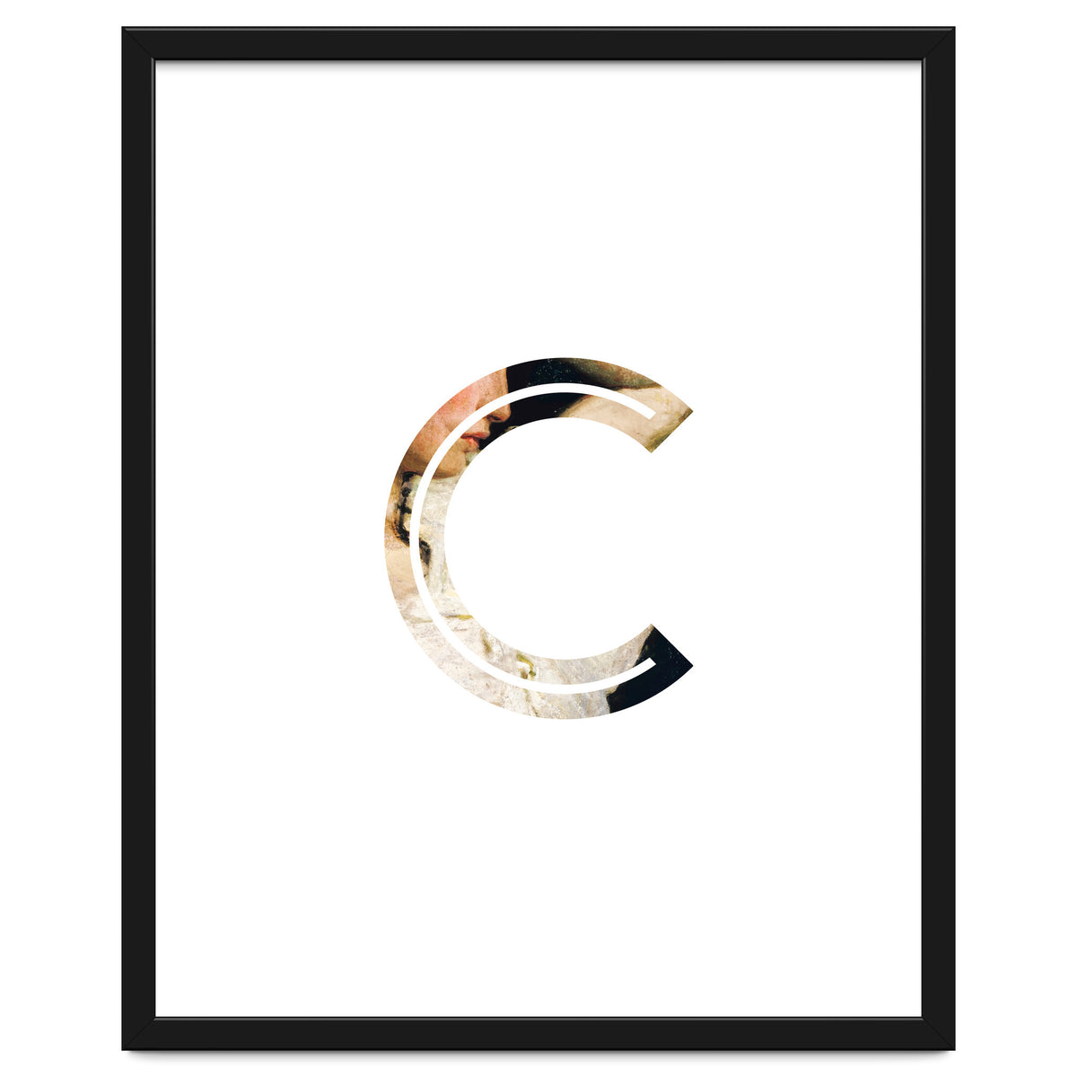 Letter C - (Impress)