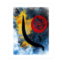 Abstract Calligraphy in the universe  (Print Only)