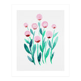 Simple pink flowers (Print Only) thumbnail