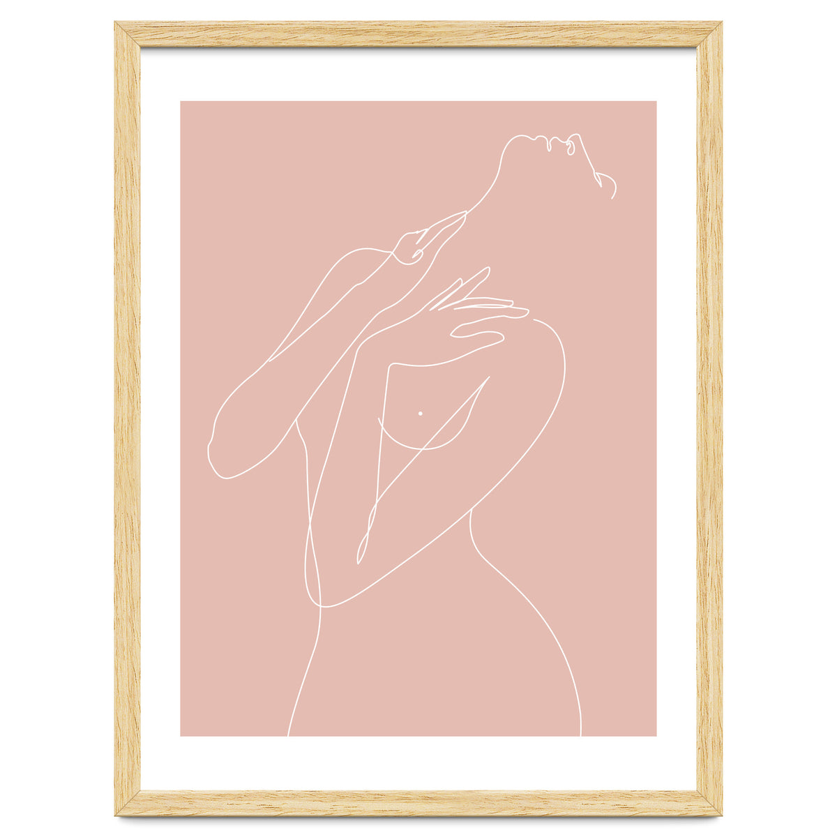 wake woman line-pink