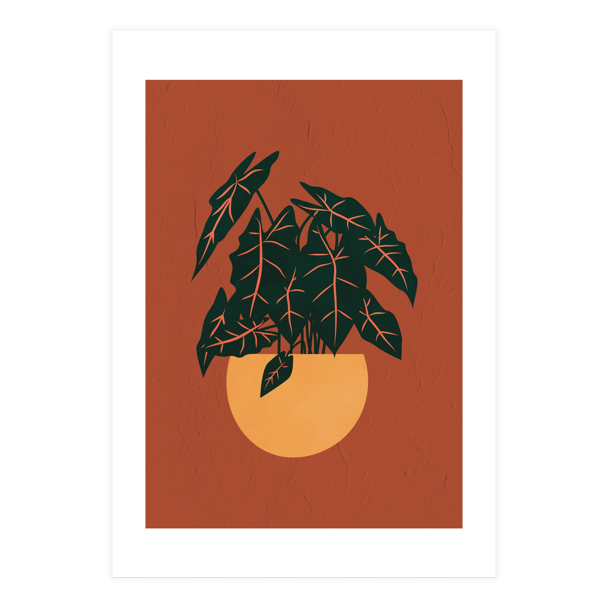 Botanical Boho Alocasia (Print Only)