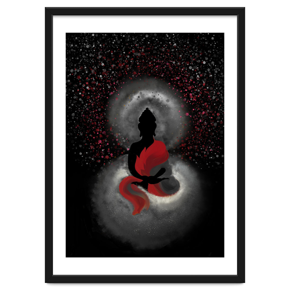 Cosmic Buddha Red
