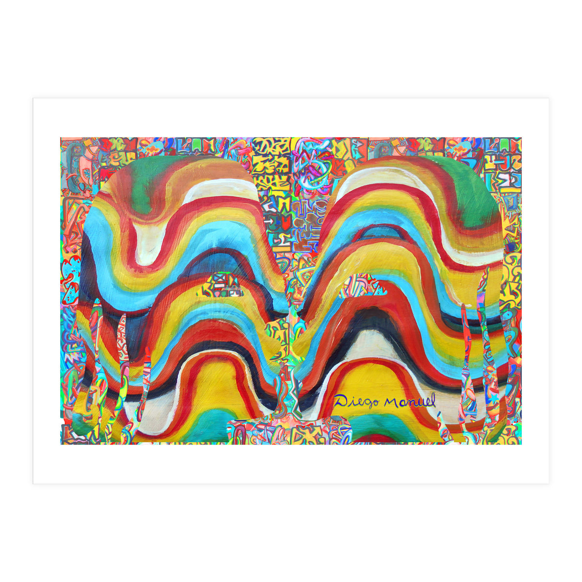 Abstracto Pop Nuevo B10 (Print Only)