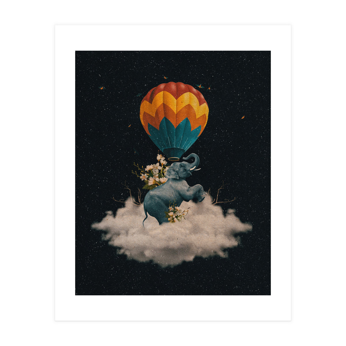 Between clouds (Dark Version) (Print Only)