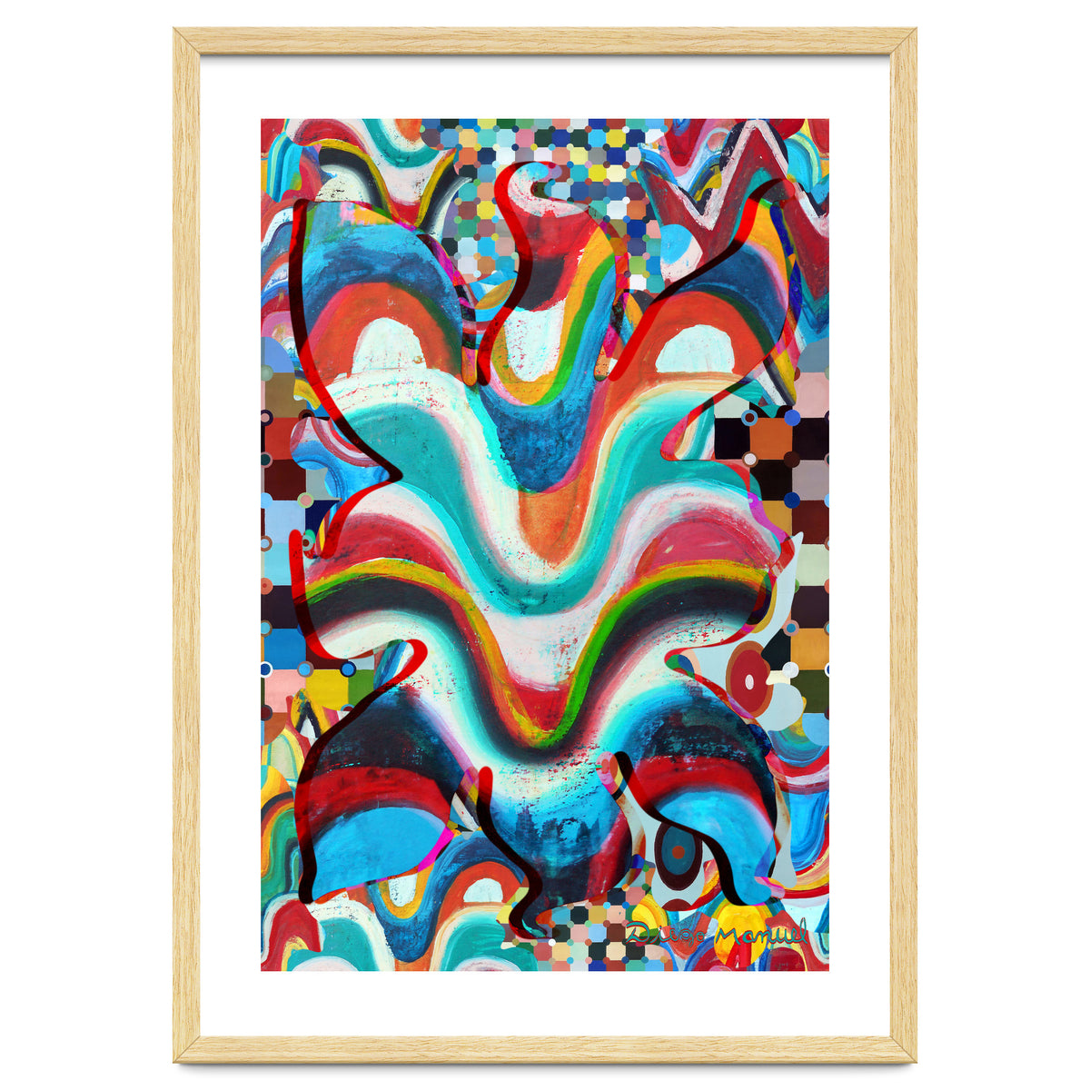 Pop Abstract 2023 Tapiz 83