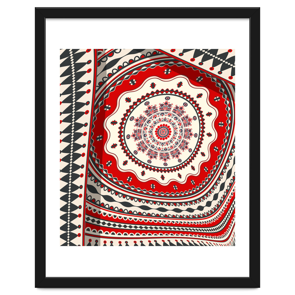 Romanian embroidery background 25