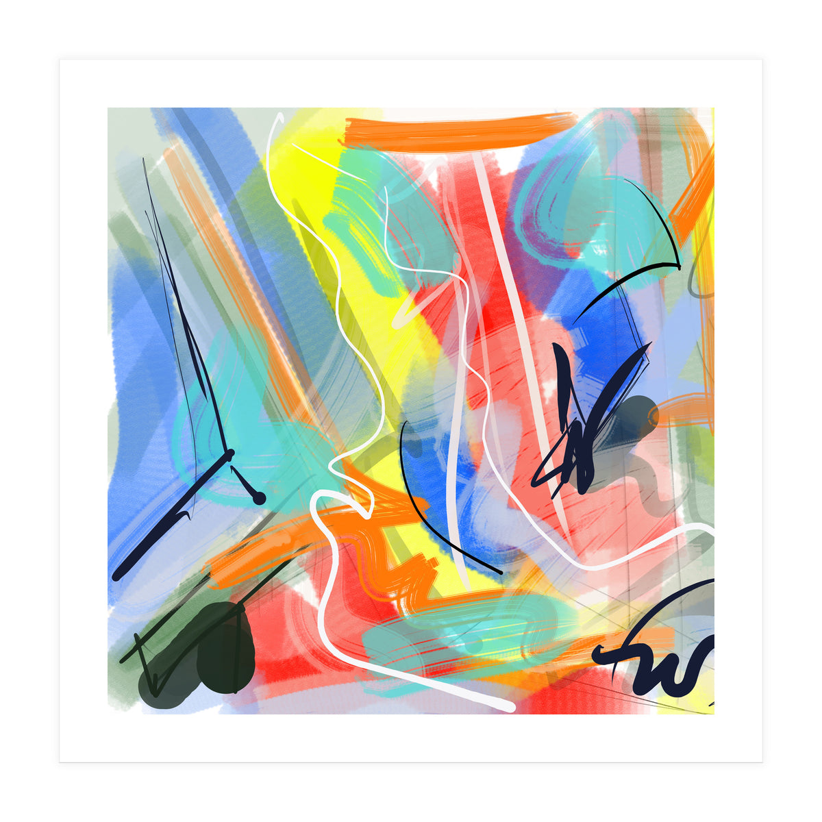 Happy Colors (Print Only)