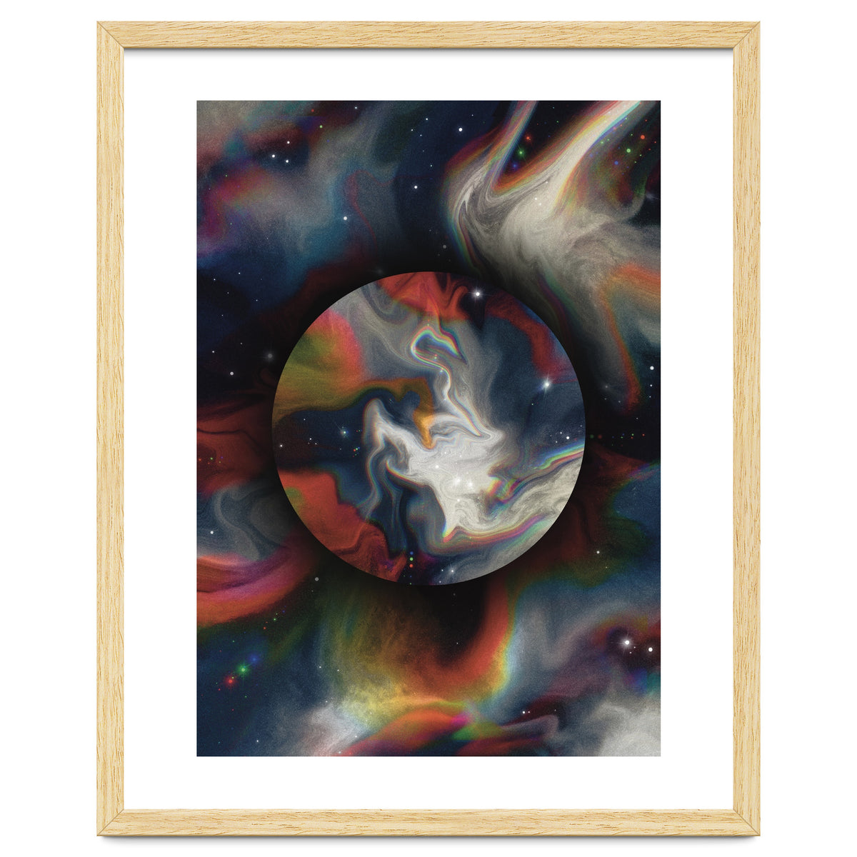 Planet Space Marble Black Hole