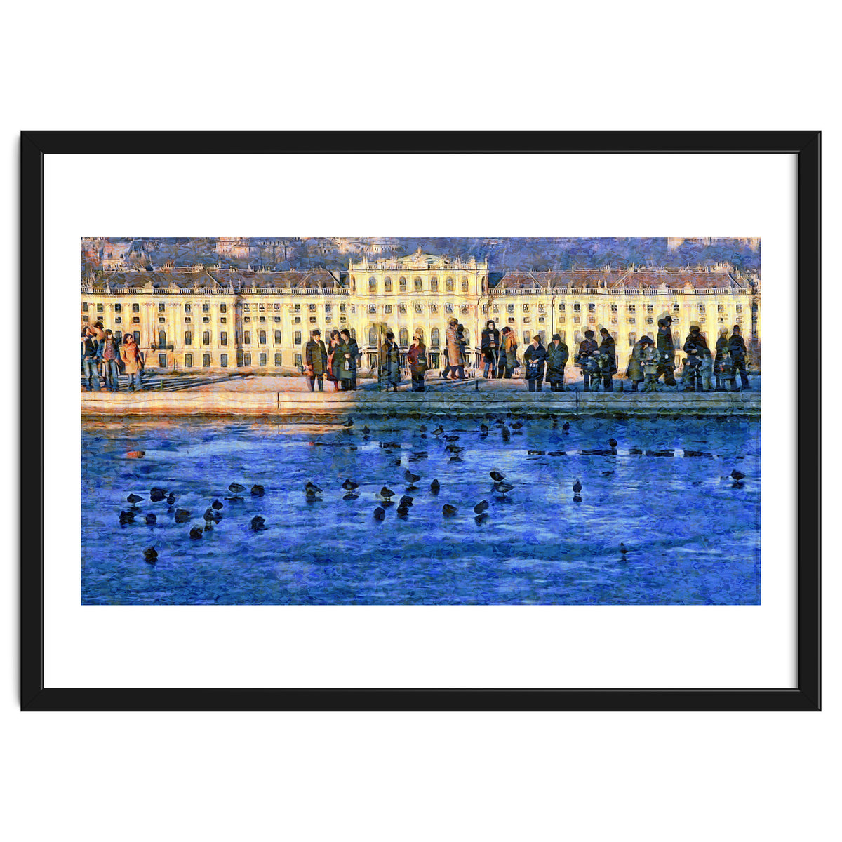 Winter's day at Schoenbrunn