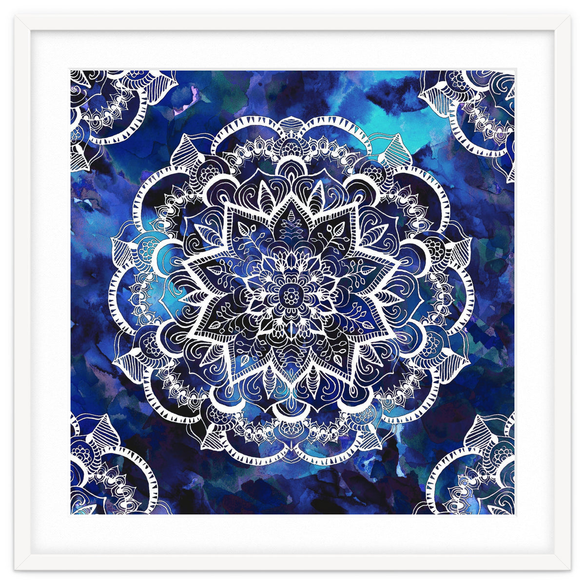 Queen Starring of Mandalas Navy