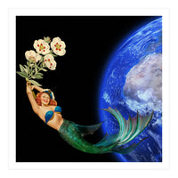Swimming Away Earth  (Print Only)
