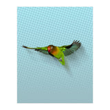 Flying lovebird (Print Only) thumbnail