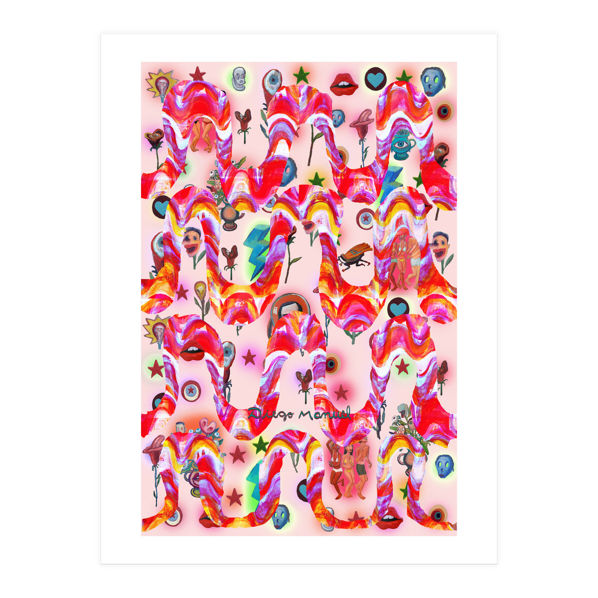 Pop Abstract 3 (Print Only)