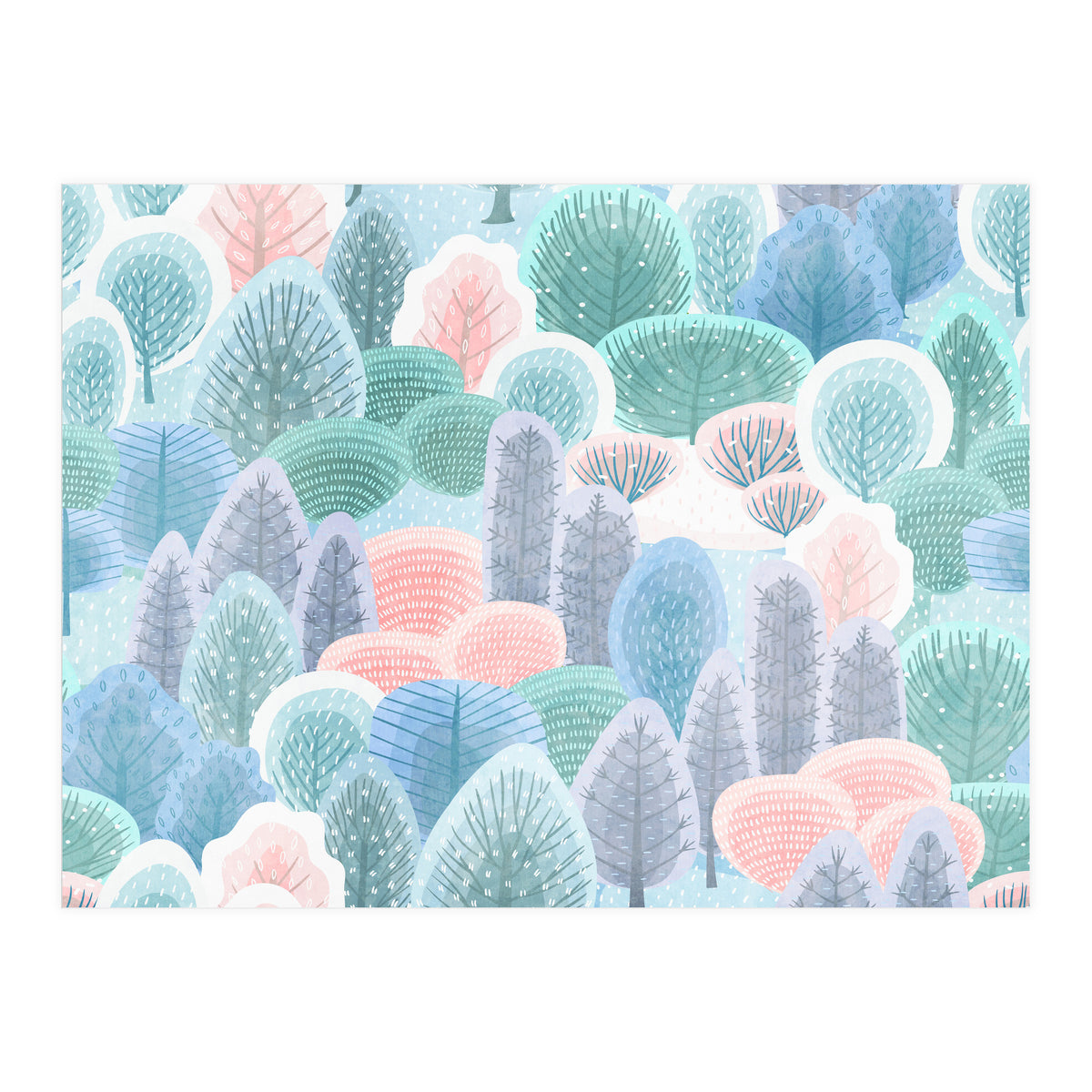 Happy Forest (Print Only)