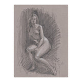 Beautiful drawing of a woman (Print Only) thumbnail