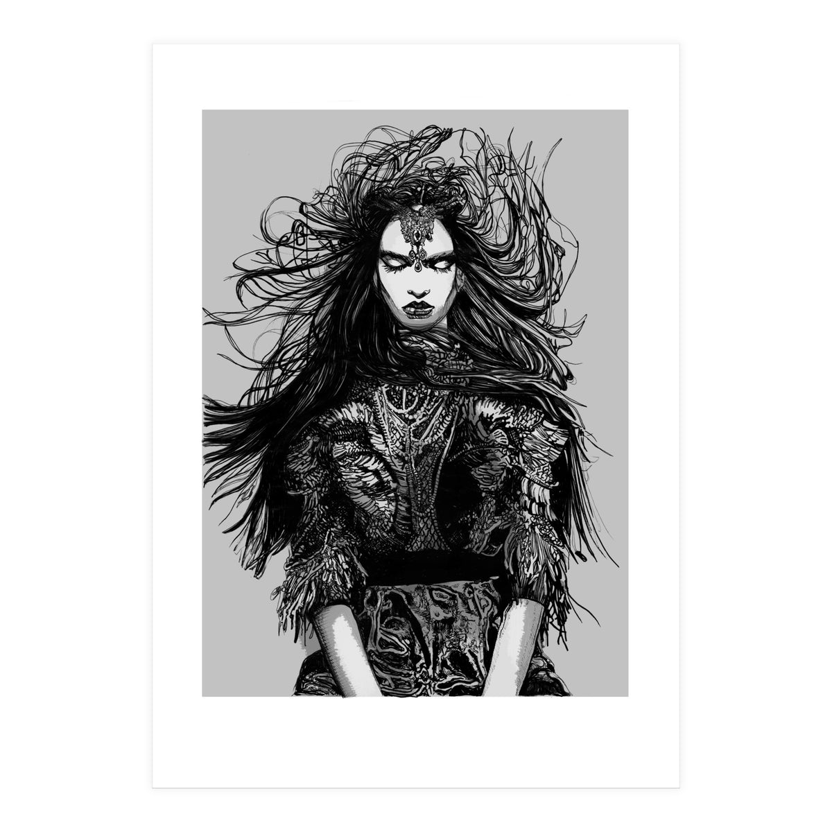 Warrior 1 (Print Only)