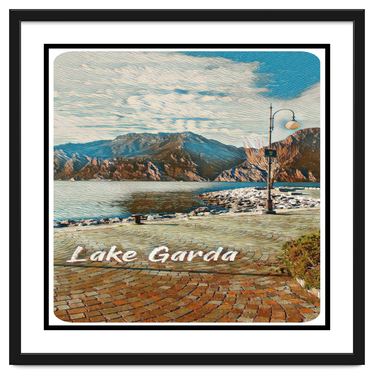 Calm Day On Lake Garda