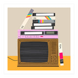 Vhs Nostalgia Square (Print Only) thumbnail